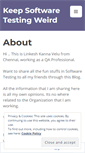 Mobile Screenshot of linkeshkannavelu.com